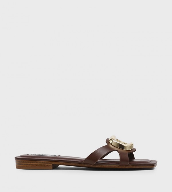 Steve Madden Women - Brown Flat Sandals