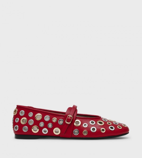 Steve Madden  Sandals - Red Mary Janes