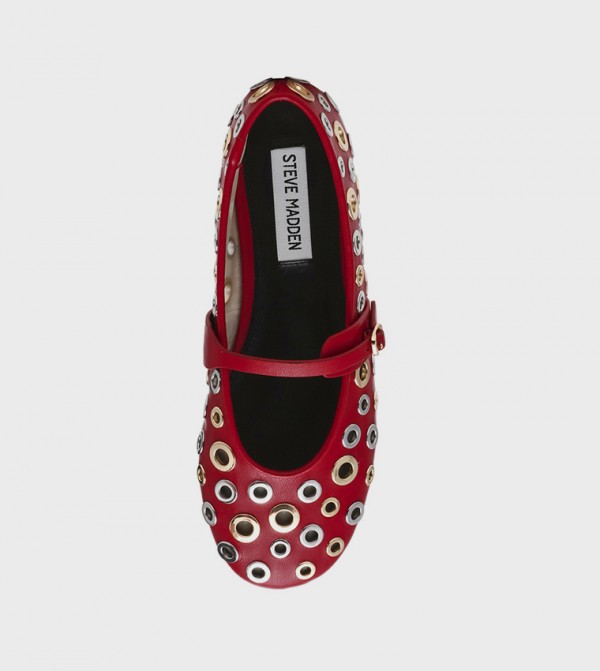 Steve Madden  Sandals - Red Mary Janes