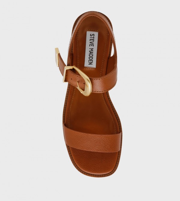 Steve Madden  Sandals - Brown Flat Sandals