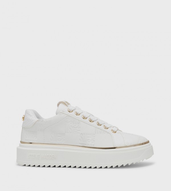 Steve Madden  Sneakers - White Low Top
