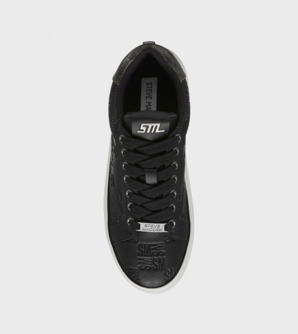 Steve Madden  Sneakers - Black Low Top