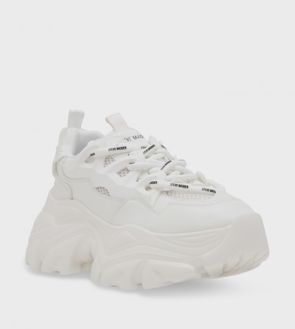 Steve Madden  Sneakers - White Low Top