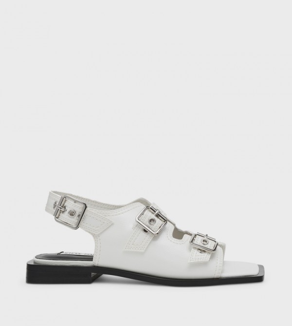 ستيف مادن ستيف مادن - أبيض Flat Sandals