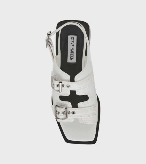 ستيف مادن ستيف مادن - أبيض Flat Sandals