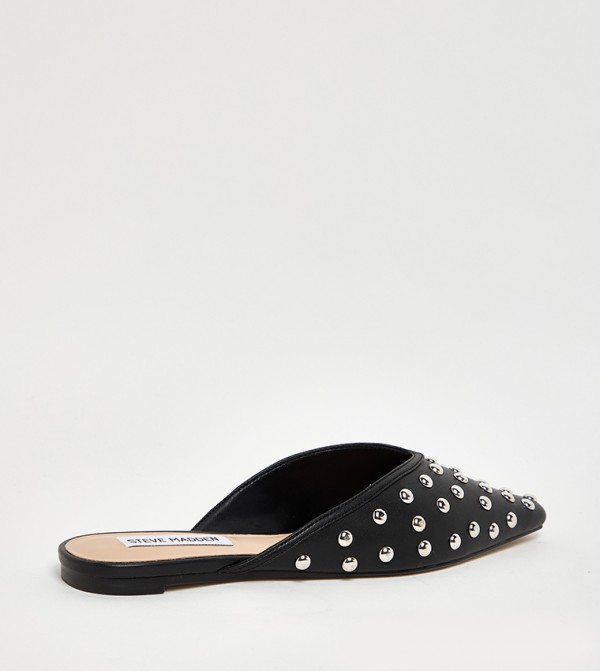 ستيف مادن أحذية - أسود سهل الارتداء