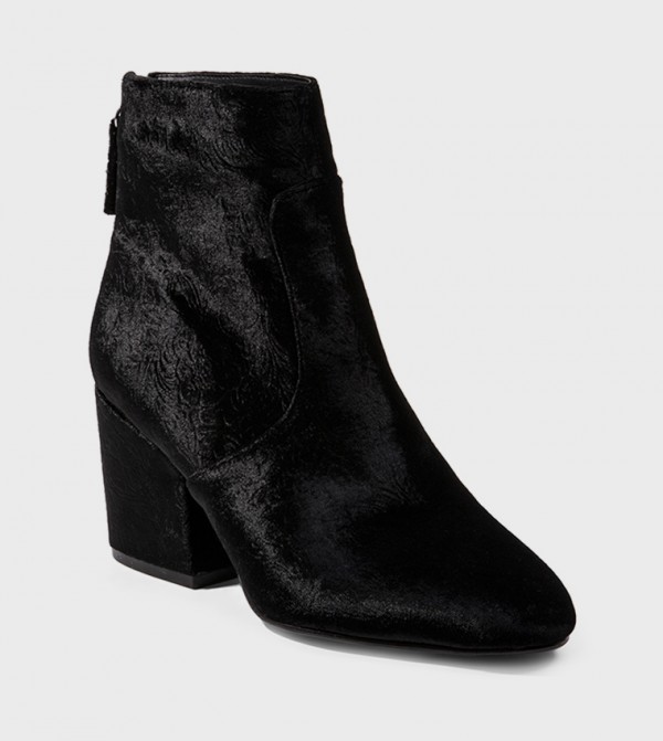 ستيف مادن  أبوات - أسود Ankle length Boots