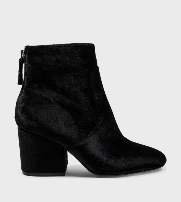 ستيف مادن  أبوات - أسود Ankle length Boots