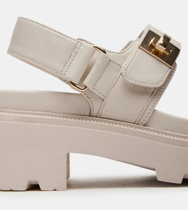 Steve Madden  Platforms - Cream Platforms