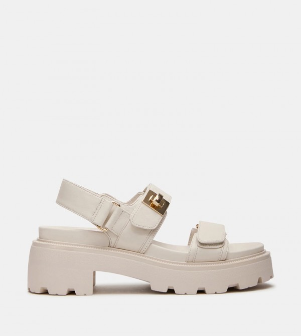 Steve Madden  Platforms - Cream Platforms