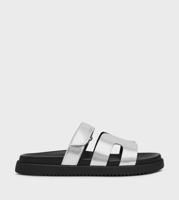 ستيف مادن  أحذية - أسود Flat Sandals
