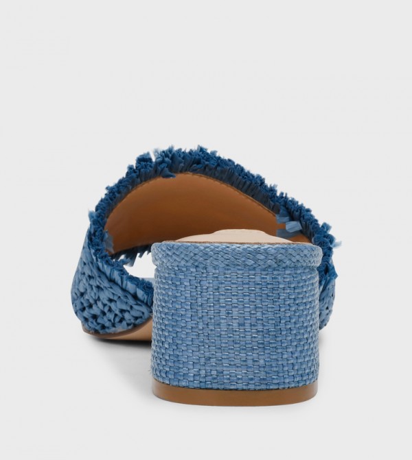 ستيف مادن صنادل - أزرق كعب