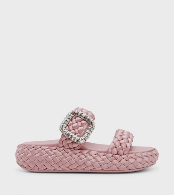 Steve Madden Steve Madden - Pink Flat Sandals
