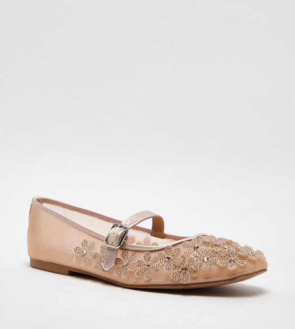 Steve Madden  Mary Janes - Beige Mary Janes