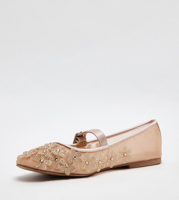 Steve Madden  Mary Janes - Beige Mary Janes