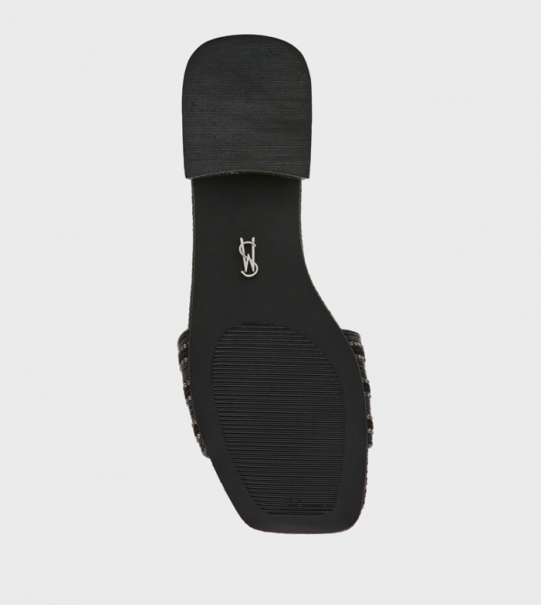 Steve Madden  Shoes - Black Flat Sandals