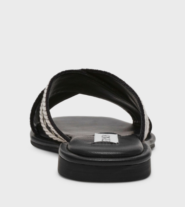 Steve Madden  Shoes - Black Flat Sandals