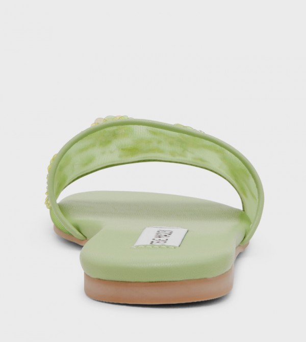 Steve Madden  Shoes - Green Flat Sandals