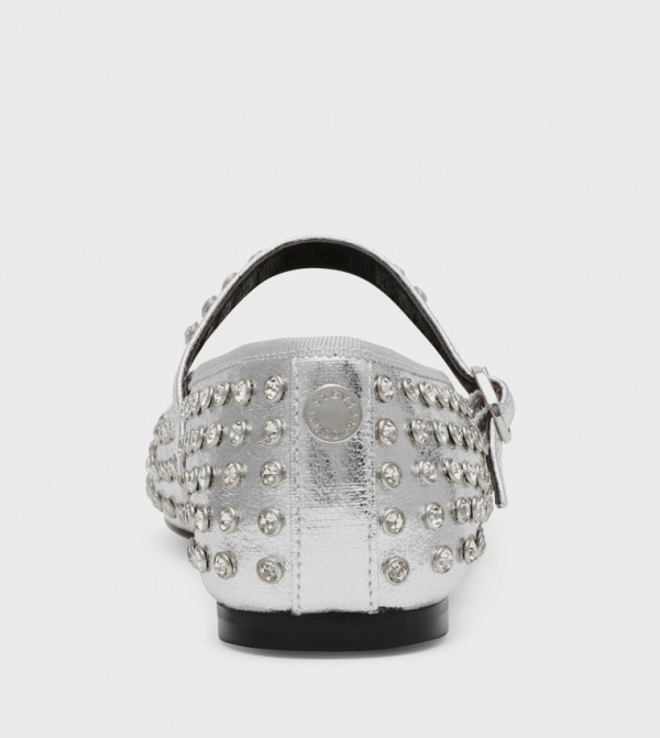 Steve Madden  Mary Janes - Silver Mary Janes