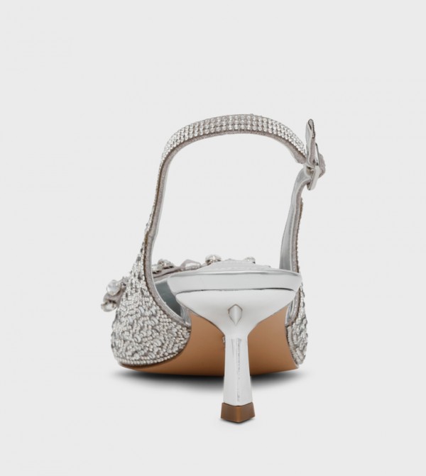 Steve Madden Steve Madden - Silver Pumps