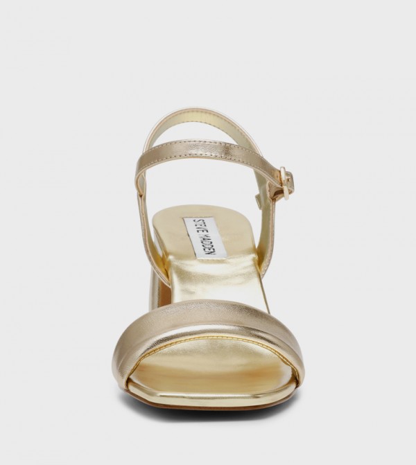 Steve Madden  Heels - Gold Heels
