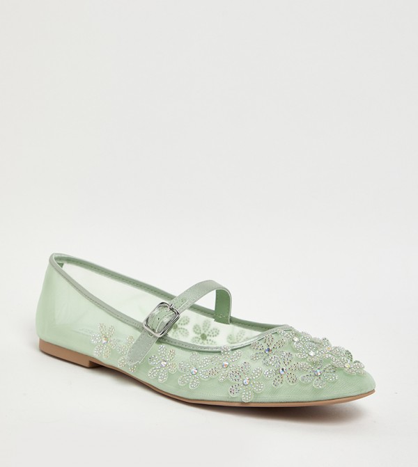 Steve Madden  Mary Janes - Green Mary Janes