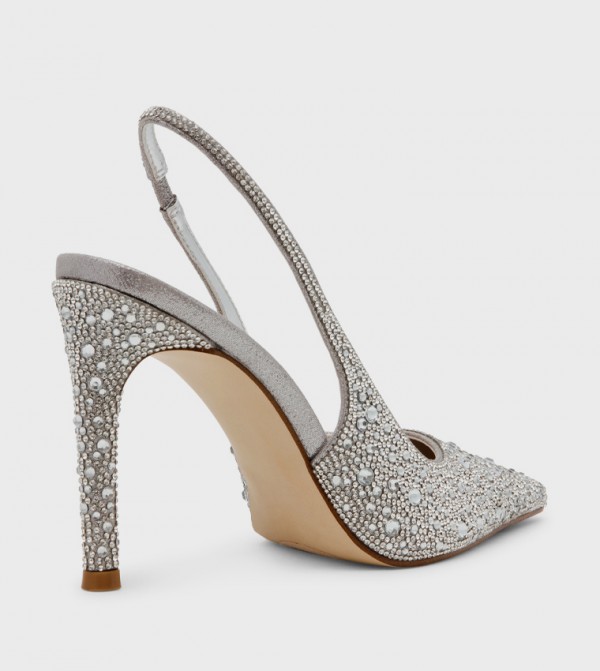 Steve Madden  Sandals - Silver Pumps