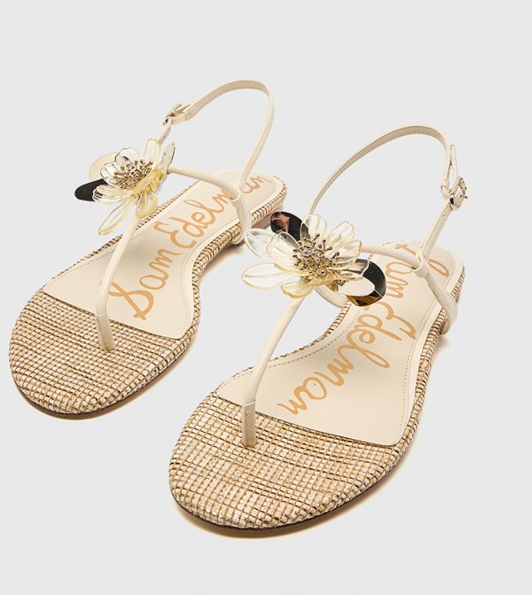 سام ايدلمان  سام ايدلمان  - بيج Flat Sandals