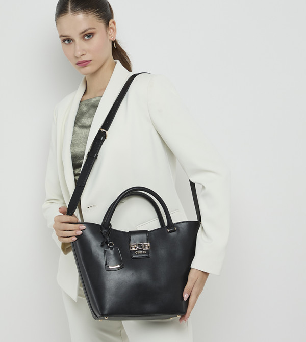 Guess  Tote Bags - Black Tote Bags