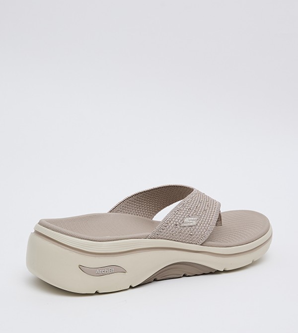 Skechers Skechers - Taupe Flat Sandals
