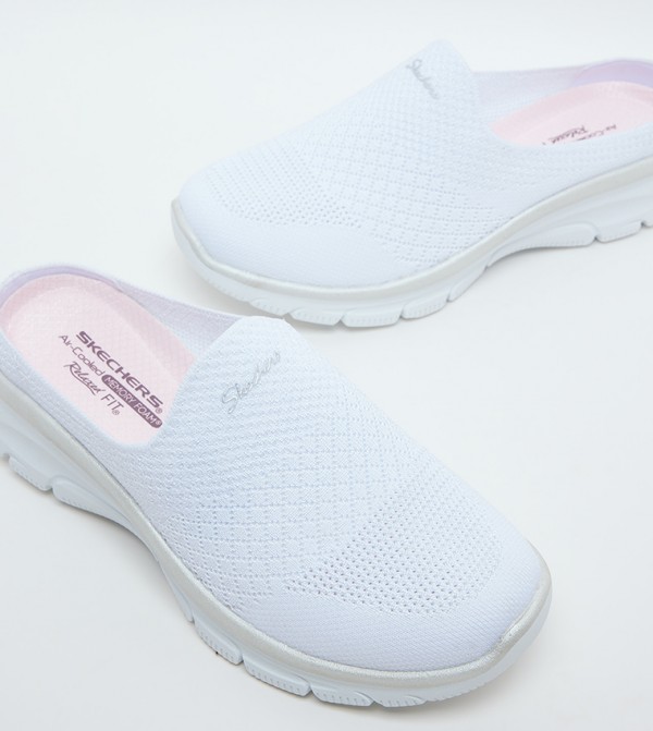 Skechers  Shoes - White Casual Slip-ons