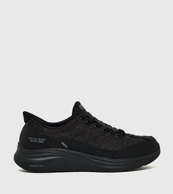 Skechers  - Black Walking Shoes