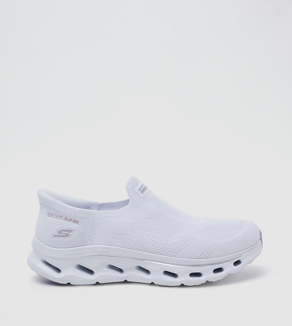 Skechers  - White Walking Shoes