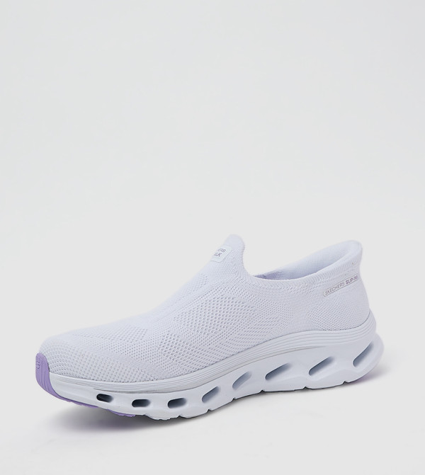 Skechers  - White Walking Shoes