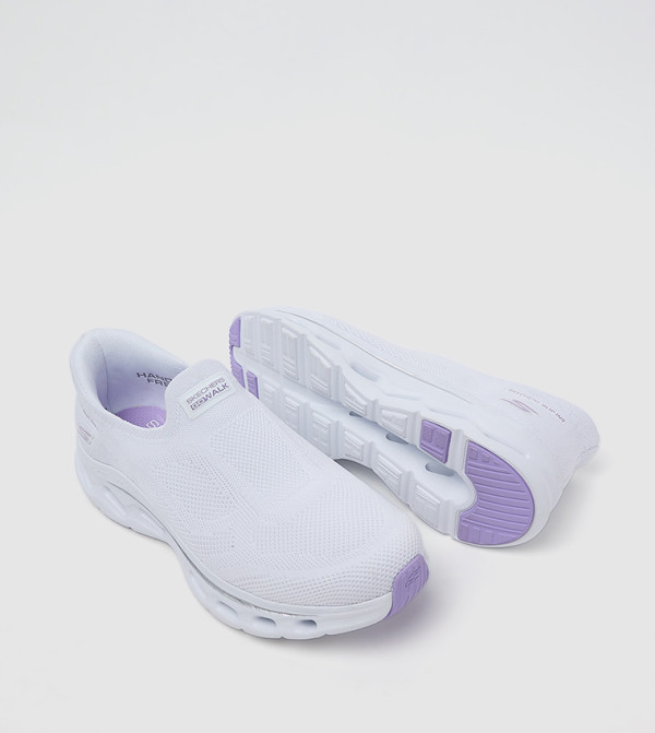 Skechers  - White Walking Shoes