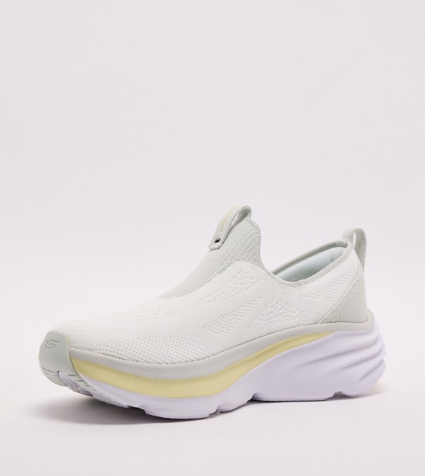 Skechers  Sports Shoes - White Walking Shoes
