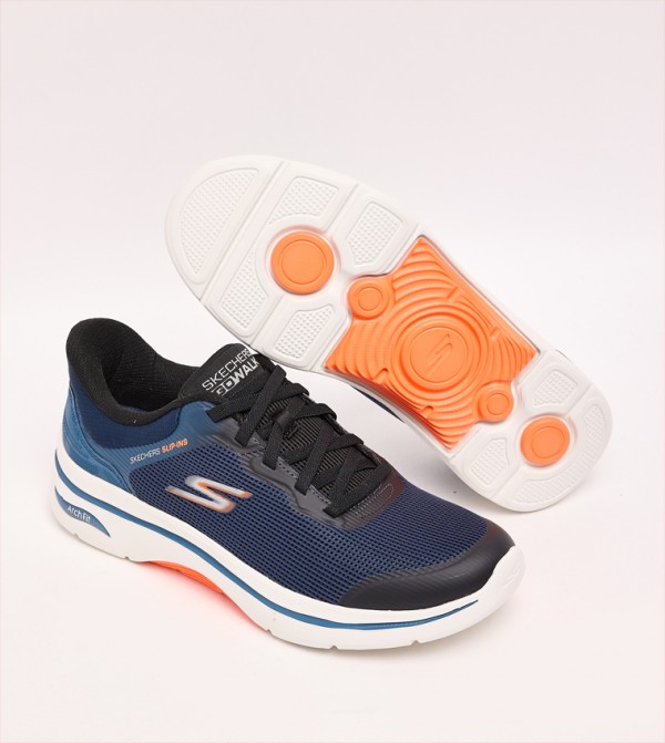 Skechers  Walking Shoes - Navy Walking Shoes