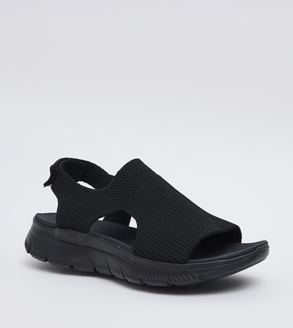 سكيتشرز سكيتشرز - أسود Flat Sandals