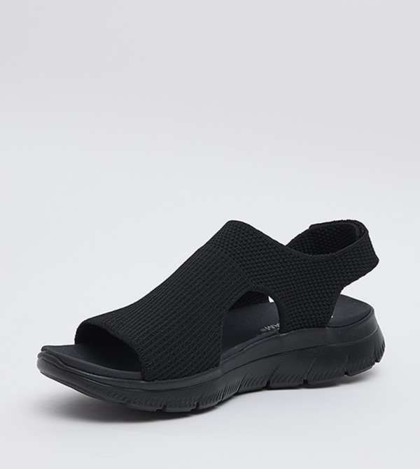 سكيتشرز سكيتشرز - أسود Flat Sandals