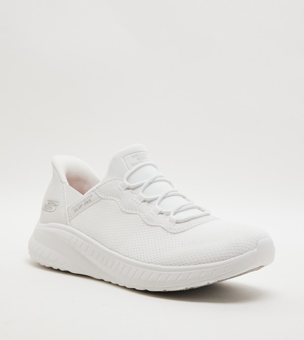 Skechers  Slip-Ons - White Casual Slip-ons