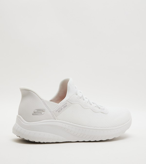 Skechers  Slip-Ons - White Casual Slip-ons
