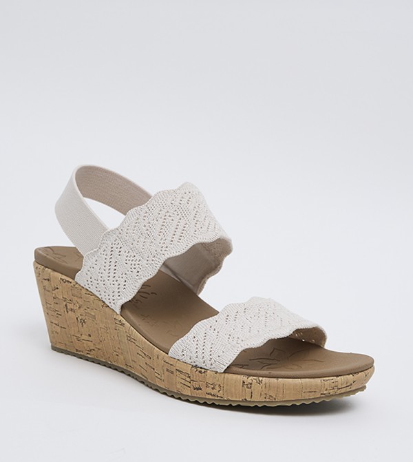Skechers  - Off White Wedges