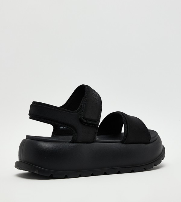 Skechers Sandals - Black Platforms
