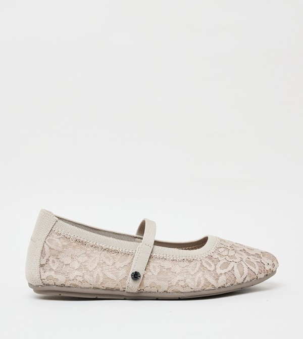Skechers Mary Janes - Beige Mary Janes