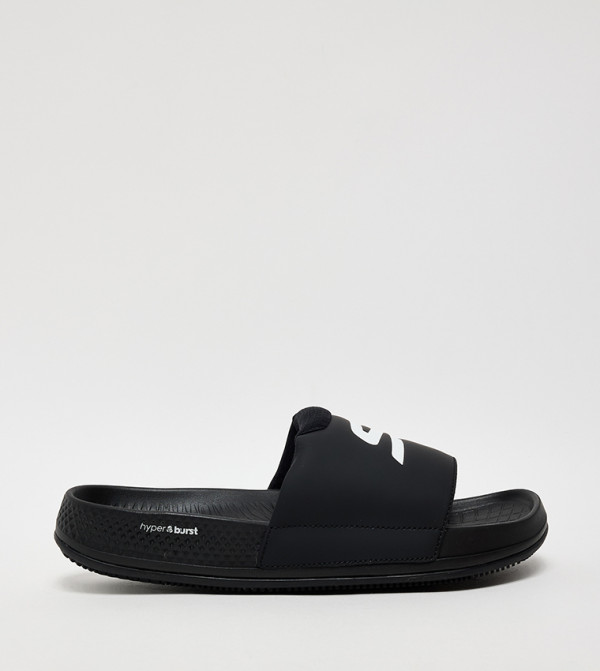 Skechers  Flip flops and Slides - Black Slides
