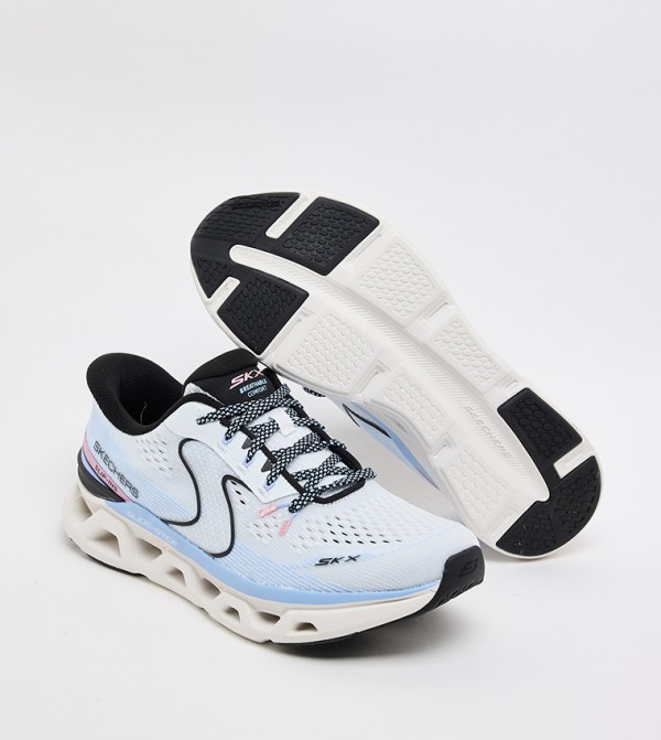 سكيتشرز  أحذية الجري - أبيض أحذية الجري