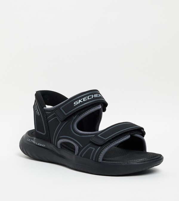 Skechers  Shoes - Black Casual Sandals