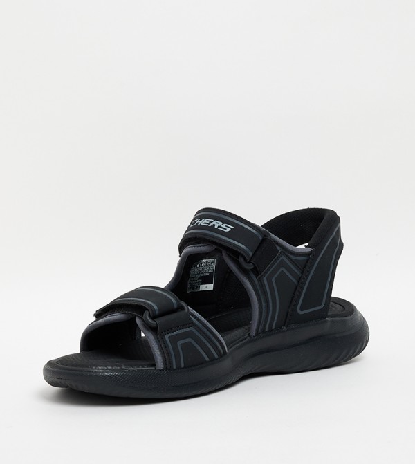 Skechers  Shoes - Black Casual Sandals