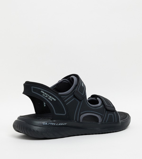 Skechers  Shoes - Black Casual Sandals