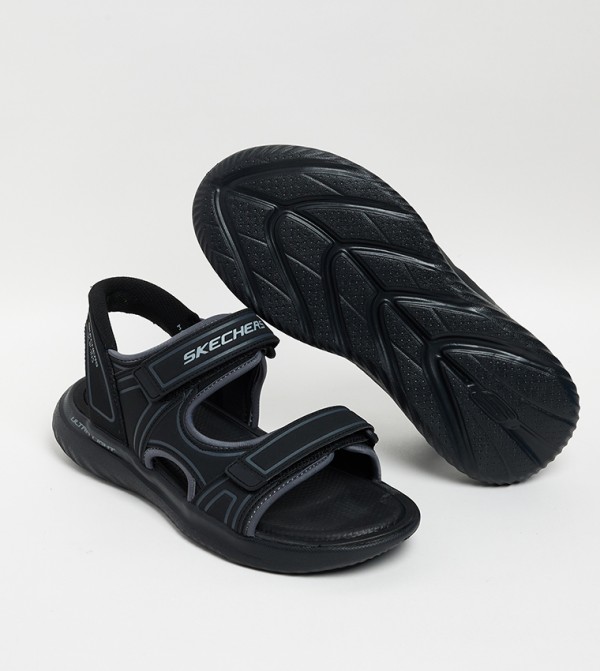Skechers  Shoes - Black Casual Sandals